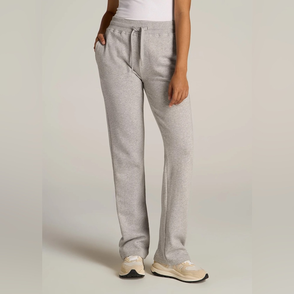 [NWOT] American Tall: Wearever Fleece Open-Bottom Sweatpants for Tall Women